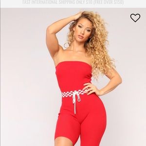 Red Romper